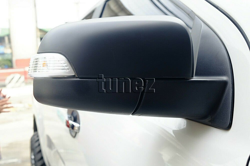 Ford Ranger T6 PX MK1 MK2 MK3 2012-2020 Matte Black Side Mirror Lamp Cover