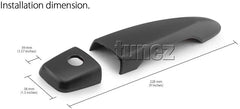 Matte Matt Remote Manual Door Handle Cover Key For Nissan Navara NP300 D23