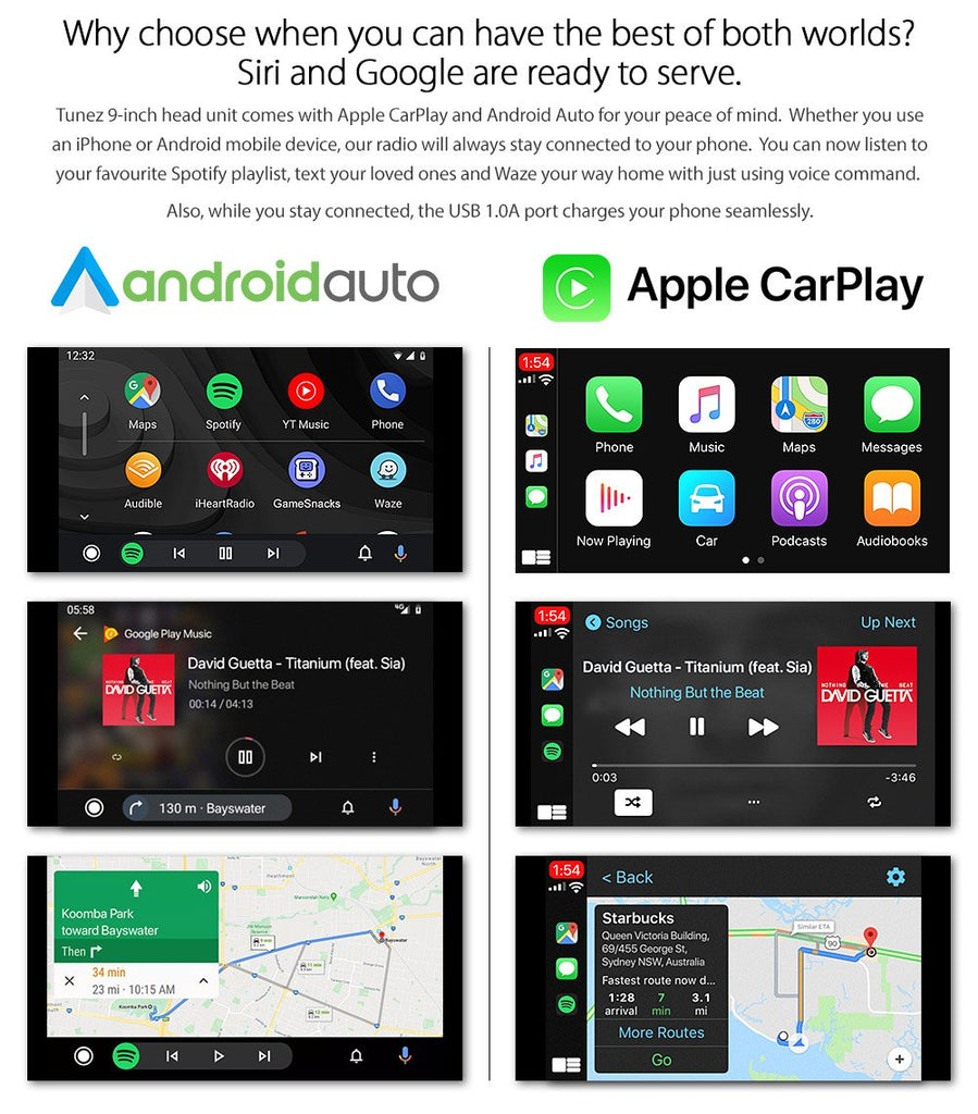 Apple CarPlay Android Auto For Ford Ranger PX T6 MK1 2011-2014 Stereo Radio MP3