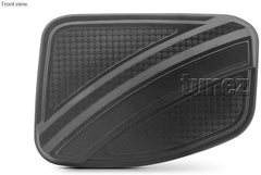 Fuel Petrol Gas Tank Door Cover Compatible With Ranger T6 MK1 MK2 Car Truck Matte Black