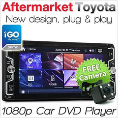 7" Car DVD Player GPS for Toyota Landcruiser Prado Hilux Stereo Head Unit iGO