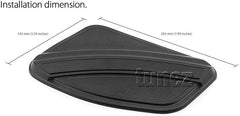 Fuel Petrol Gas Tank Door Cover Compatible With Ranger T6 MK1 MK2 Car Truck Matte Black