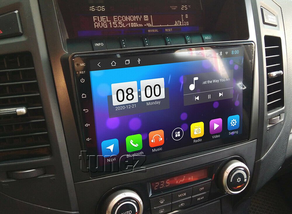 9" Android MP3 Car Player For Mitsubishi Pajero 2006-2015 GPS Radio Stereo MP4