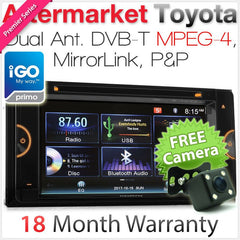 6.75" Car DVD GPS Player For Toyota Camry Corolla 86 GT Digital TV Stereo Radio