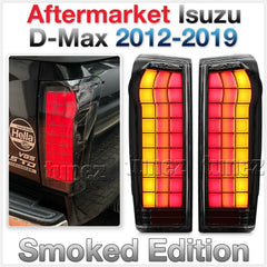 Smoked LED Tail Rear Lamp Light Isuzu D-Max LS SX RT50 RT85 Car Smoke DMAX