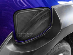 Fuel Petrol Gas Tank Door Cover Compatible With Ranger T6 MK1 MK2 Car Truck Matte Black