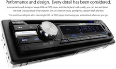 Single-DIN Car DVD Player Head Unit Player Stereo Radio USB MP3 SD Universal