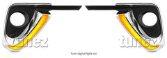 DRL Daytime Running Light LED Toyota Fortuner 2015 2016 2017 Fog Lamp Indicator