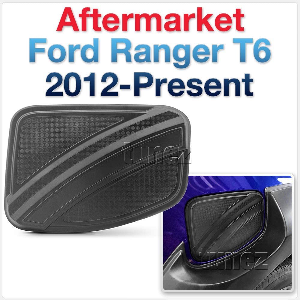 Fuel Petrol Gas Tank Door Cover Compatible With Ranger T6 MK1 MK2 Car Truck Matte Black