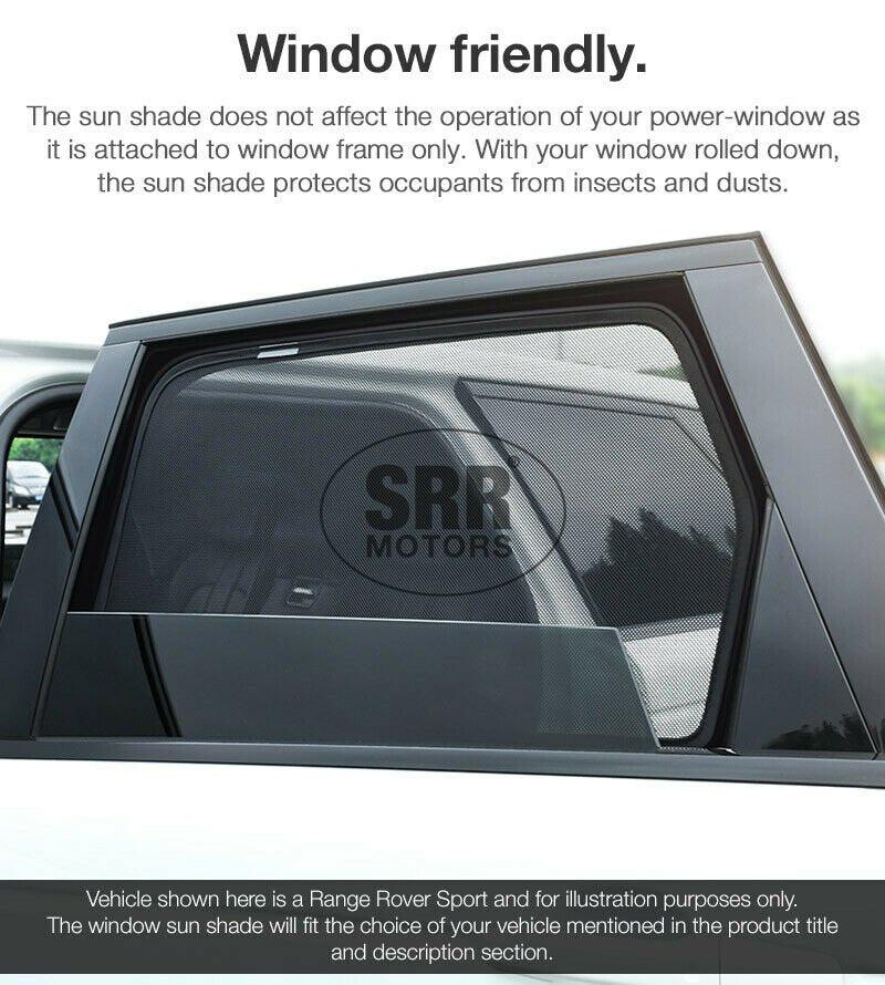 Custom Magnetic Sun Shade Rear Door Car Window For Isuzu D-Max DMax RT50 RT85 S