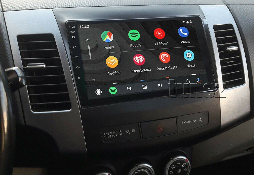 Apple CarPlay Android Auto For Mitsubishi Outlander 2006-2010 ZG ZH Radio Stereo