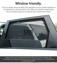 Magnetic Sun Shade Front & Rear Door Side Car Window For Mazda CX-5 KE 2012-2017