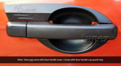 4x Door Handle Cup Guard Cover Matt Matte Black Isuzu D-Max RT50 RT85