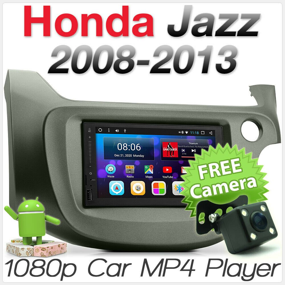 Android Car MP3 Player For Honda Jazz 2008 2009 MP4 USB Radio Stereo Sat Nav GPS