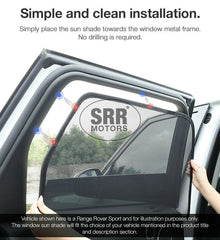 Custom Magnetic Sun Shade Rear Door Car Window For Toyota RAV4 2019-2020 XA50 GX