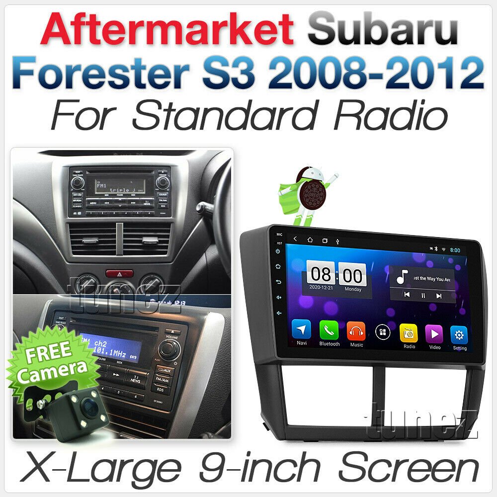 9" Android Car MP3 Player For Subaru Impreza G3 Forester S3 GPS Radio Stereo MP4