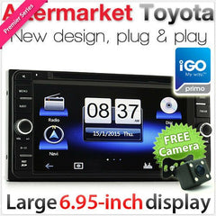 Toyota Land Cruiser FJ Prado 100 200 120 150 Series DVD GPS Player Radio Stereo
