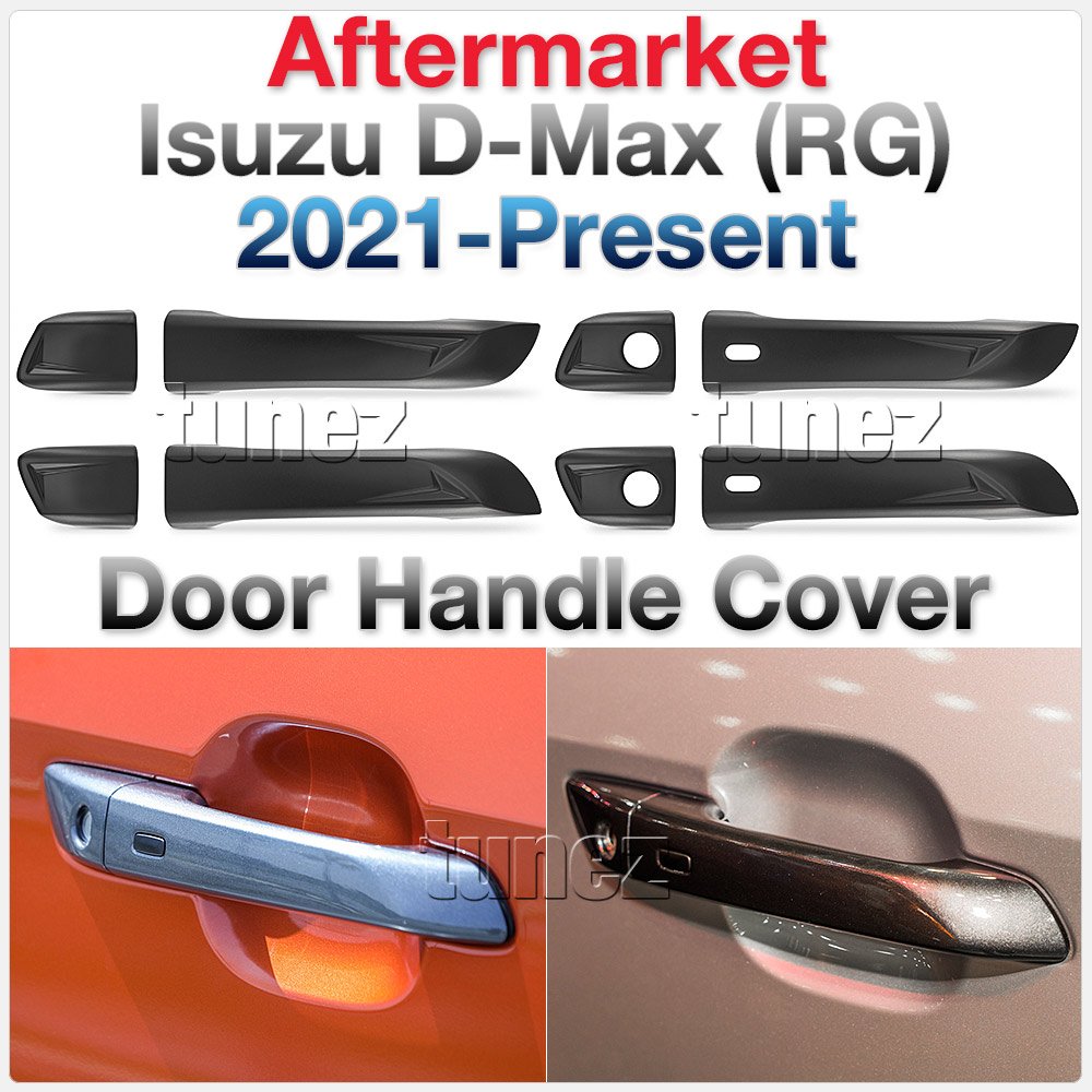 Keyless Smart Door Handle Guard Cover Protector Isuzu D-Max DMax RG 2021 2022