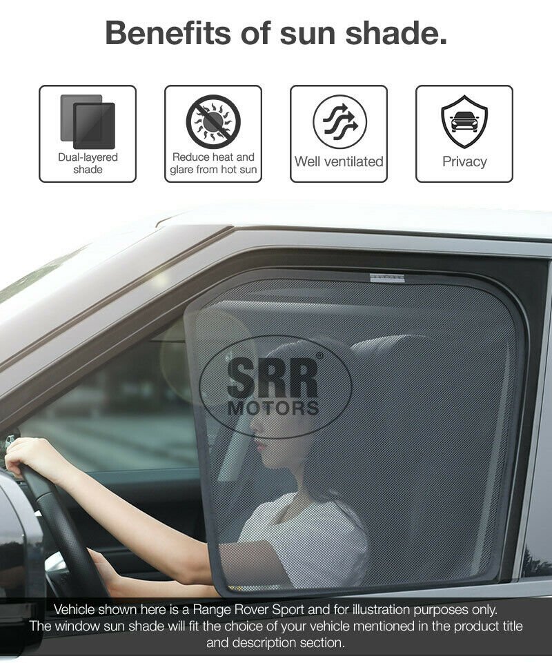 Custom Magnetic Sun Shade Rear Door Car Window For Isuzu D-Max DMax RT50 RT85 S