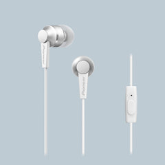 Pioneer C3 Lightweight in-Ear Headphone with Powerful 10 mm Driver and Aluminium Design - White